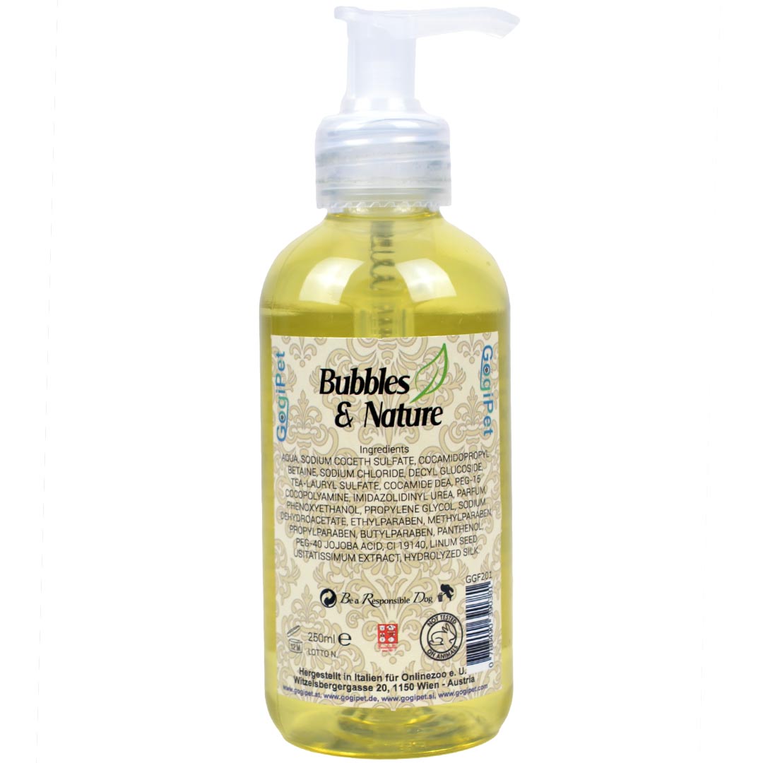 GogiPet Bubbles & Nature šampon za sijaj dlake