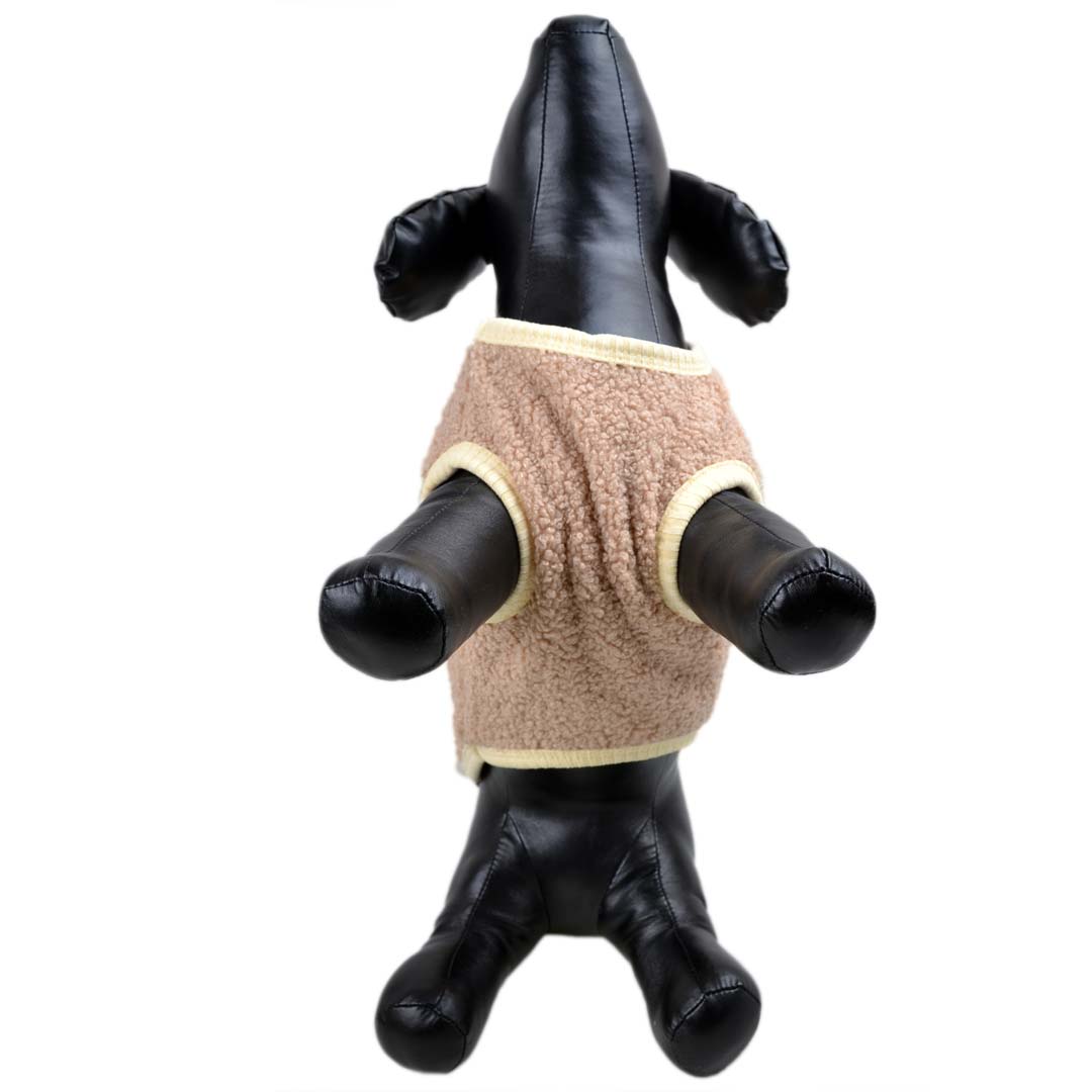 Pulover za pse "Teddy" - svetlo rjava barva
