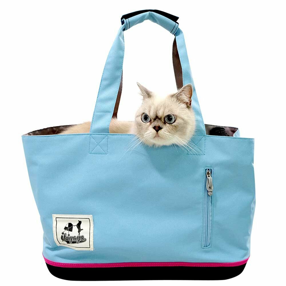 Modra torba za pse in mačke - ekstra lahka