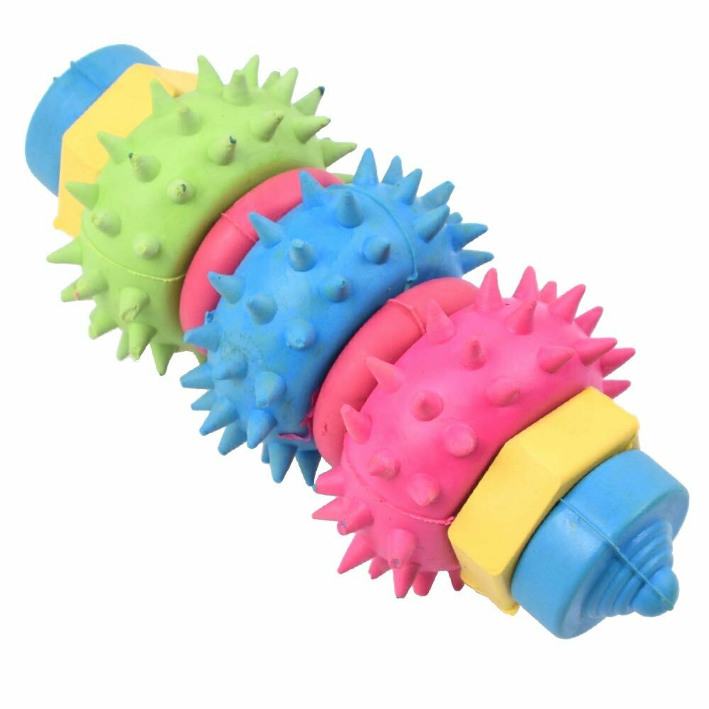 GogiPet pisana igrača za čiščenje zob majhnih psov - 13 cm