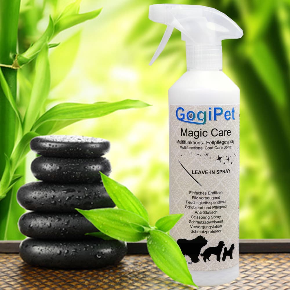 GogiPet Magic Care multifunkcijski sprej za razvozlavanje dlake, nego kožuha in lažje striženje