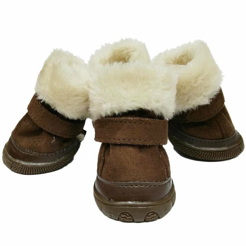 GogiPet podloženi zimski čevlji za psa