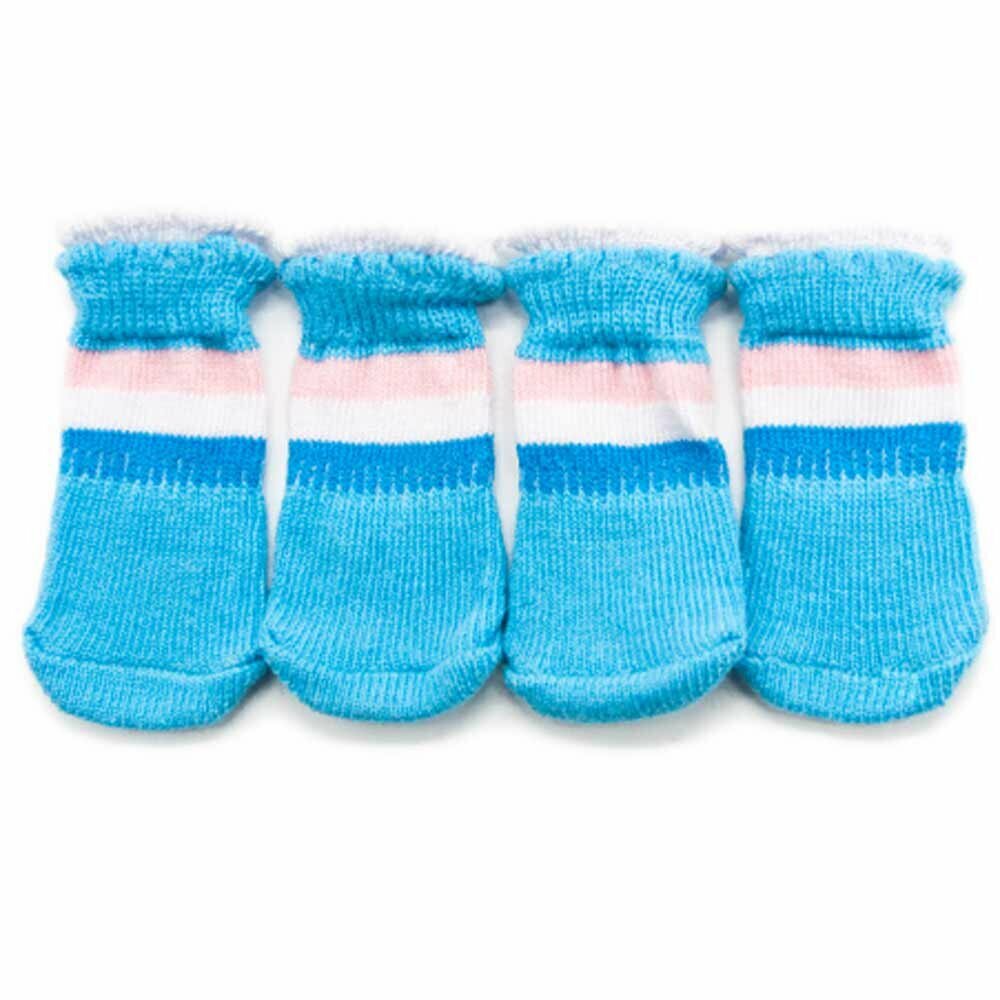  GogiPet nogavice za psa  - svetlo modra barva
