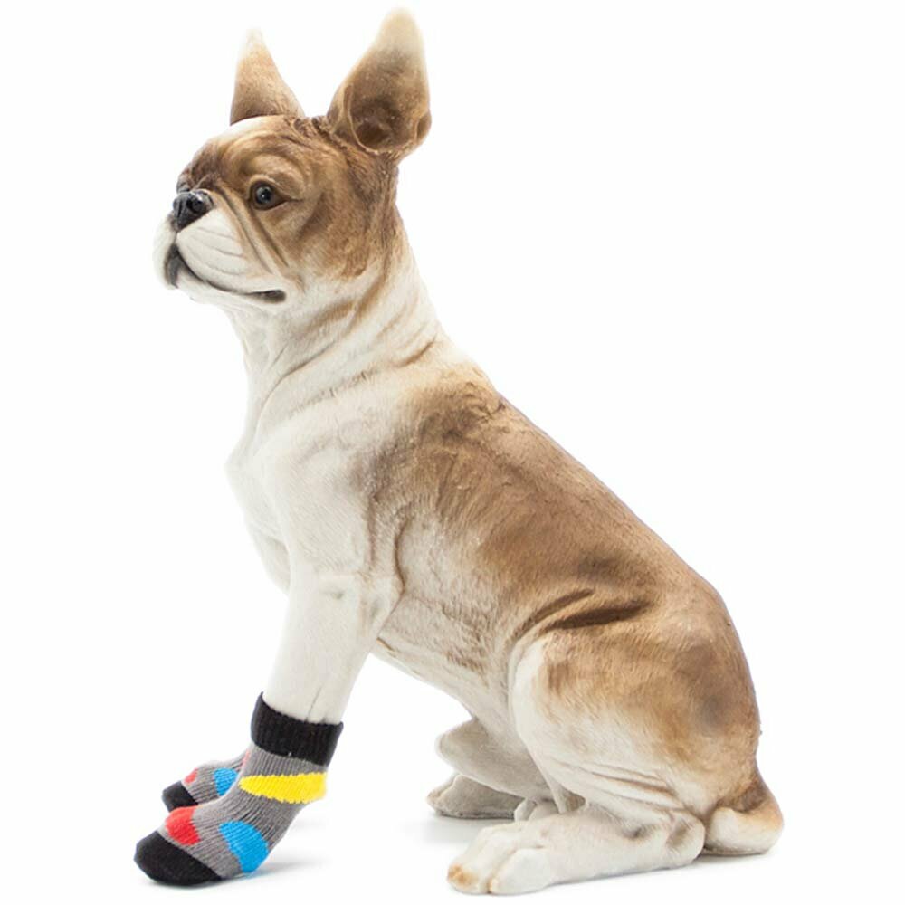 Udobne nogavice za psa - pisane
