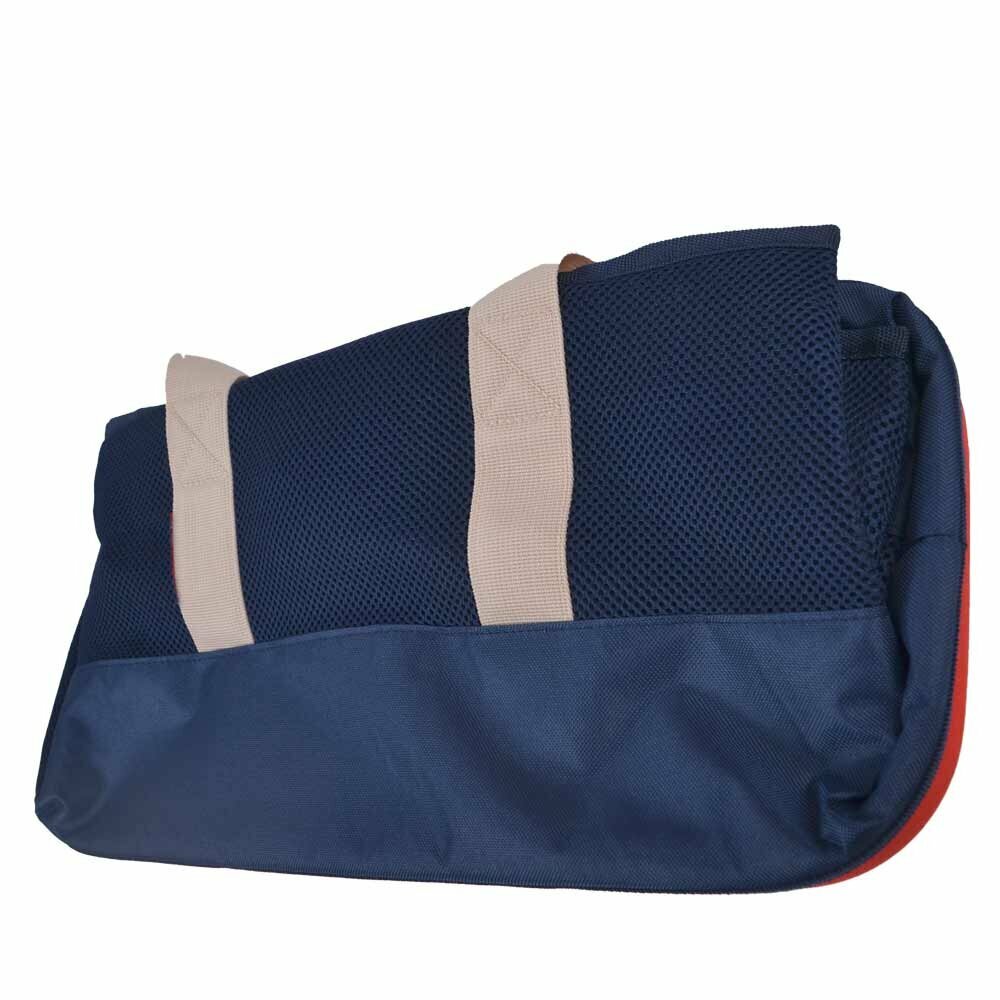 Zložljiva torba -  torba za pse "Navy Blue"