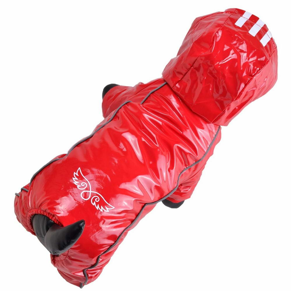 Zimsko oblačilo za psa "Jacop" - rdeča barva