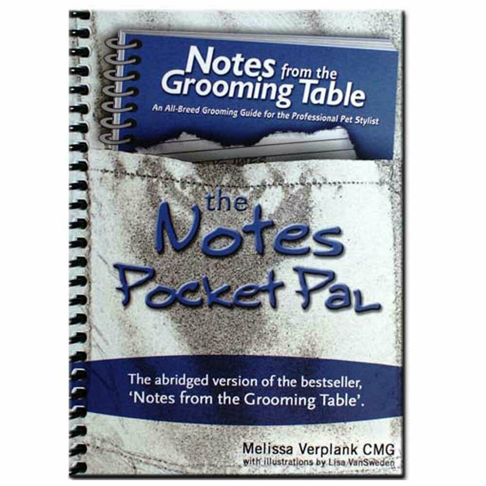 Žepna knjižica o negi in striženju psov Notes Pocket Pal