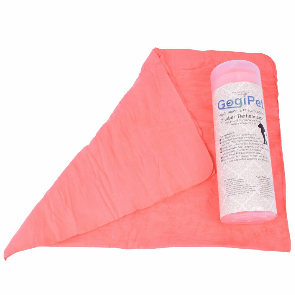 Magične brisače za pse - rožnata barva