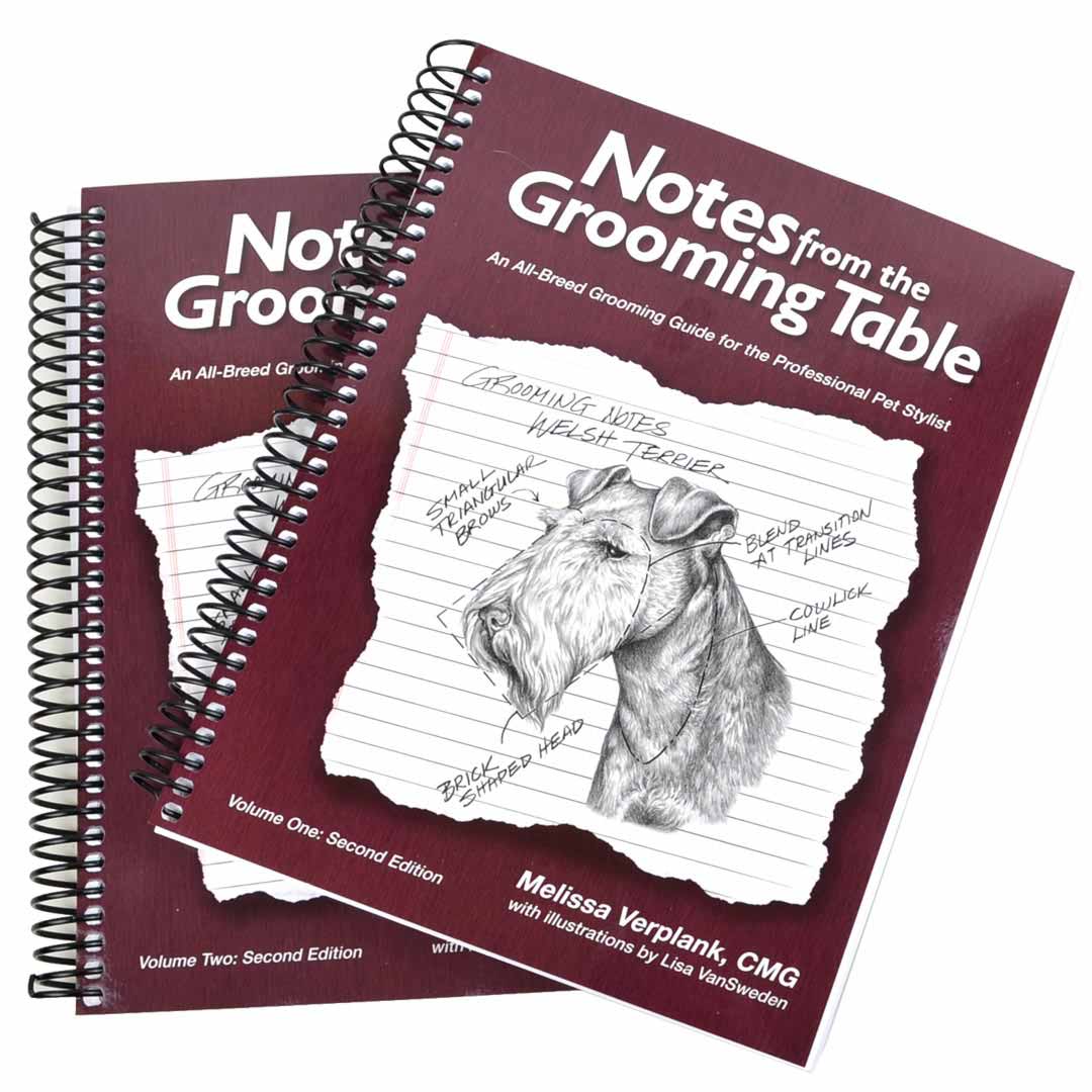 Notes from the Grooming Table - angleška knjiga o negi in striženju posv