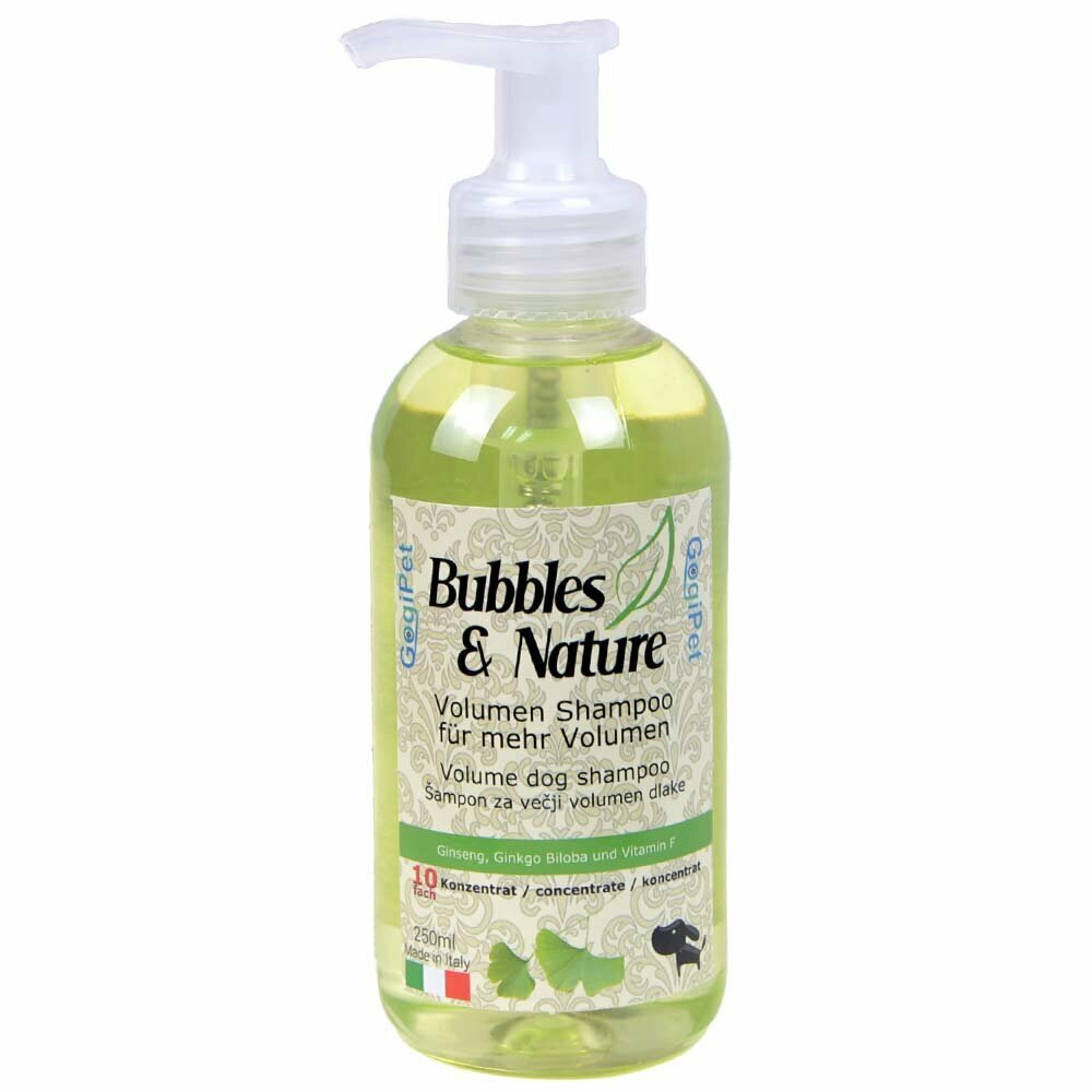 Naravni volumenski šampon za pse Bubbles & Nature
