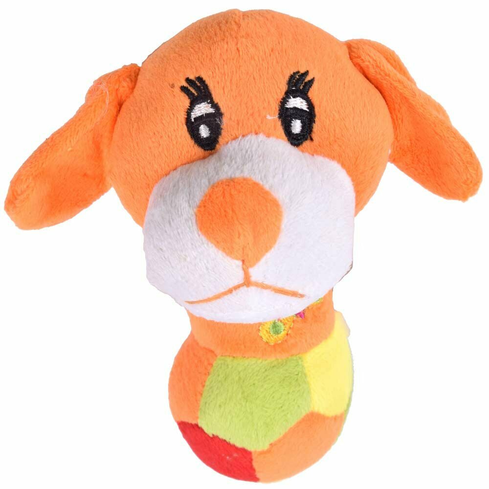 GogiPet poceni igrača za psa Oranžni kuža