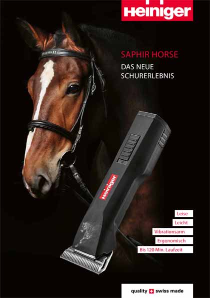 Heiniger Saphir Konjska brošura nemščina