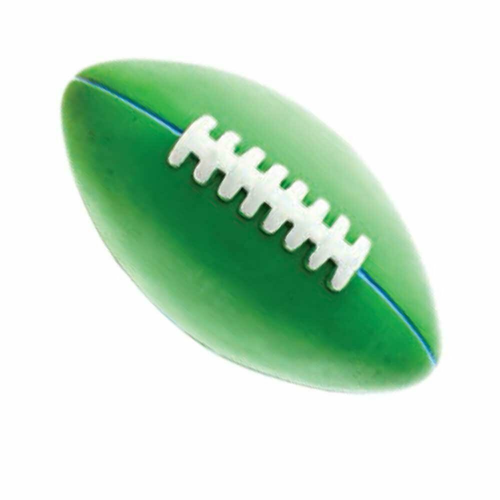 Rugby žoga za psa iz vinila - dolžina 21 cm