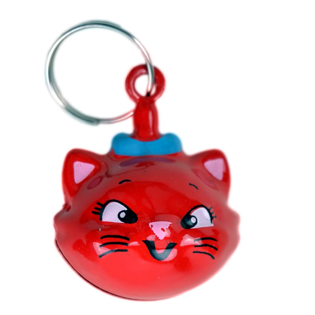 Zvonček za mačke "Red Kity" - 2 cm