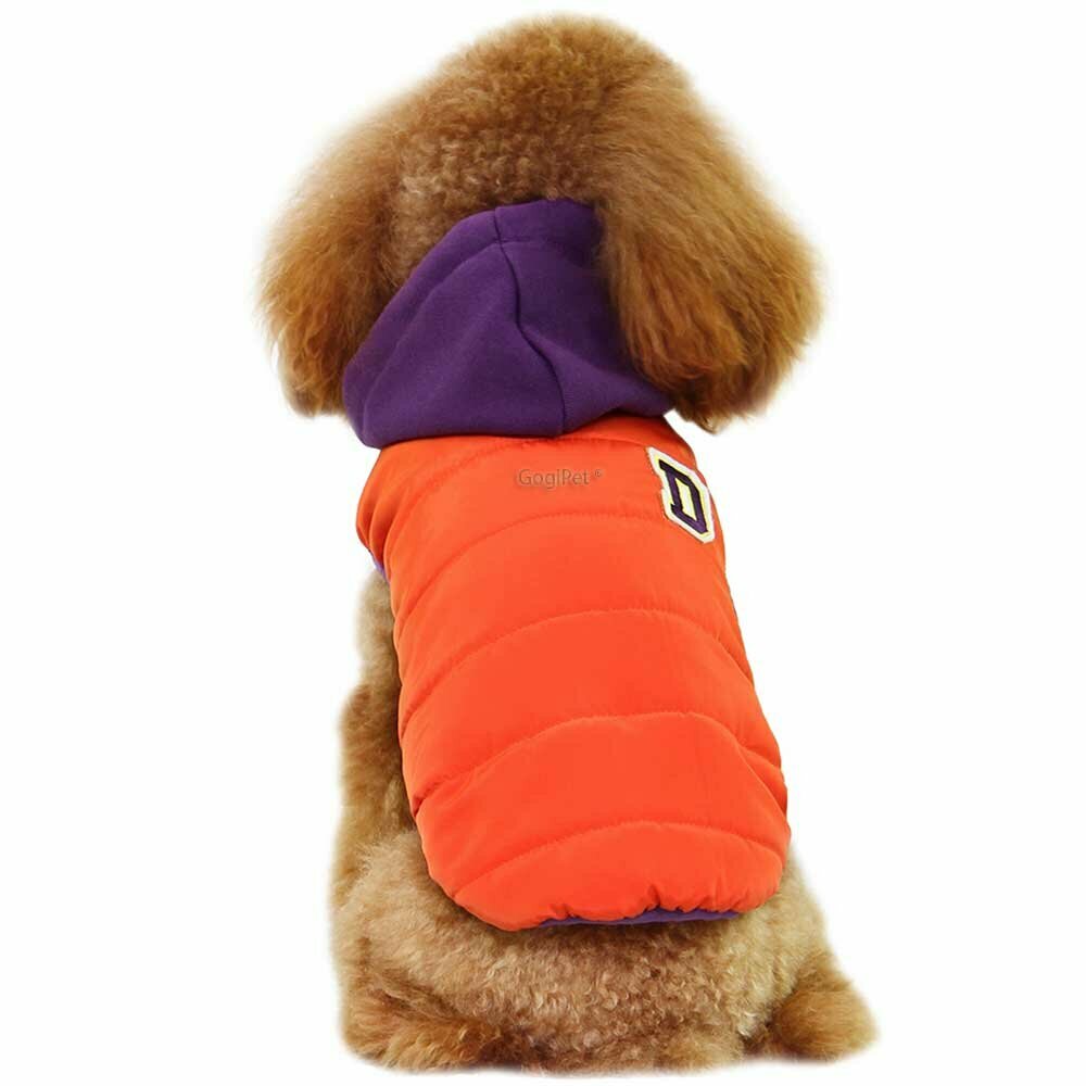 GogiPet® ornažna, zimska jakna za psa