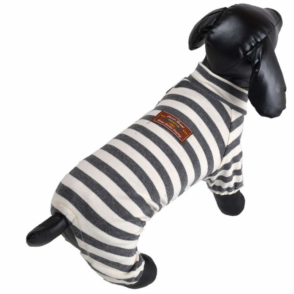 Pižama - športni komplet za psa "Body Fit" - siva barva