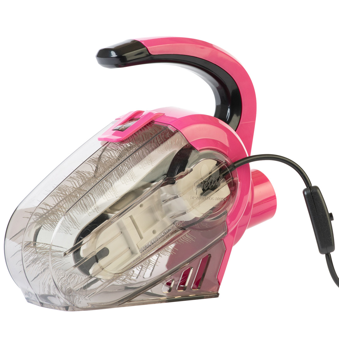 Električna krtača DP Auto Dog Brush Petite  - pink barva