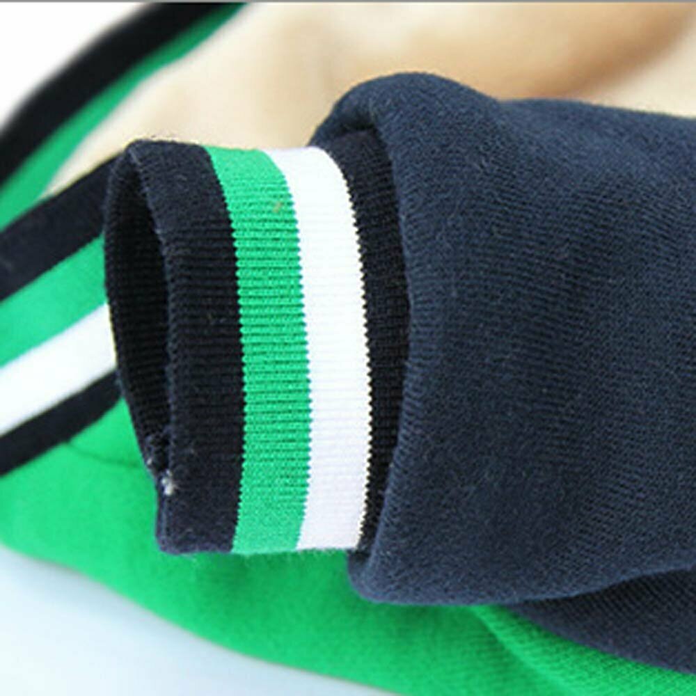 GogiPet zimska jakna za psa "89" - zelena barva, prožna obroba na rokavih