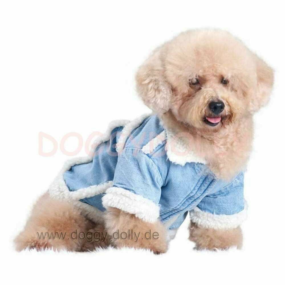 Zimska jakna za pse "Jeans"  - DoggyDolly DF003 tople jakne za pse
