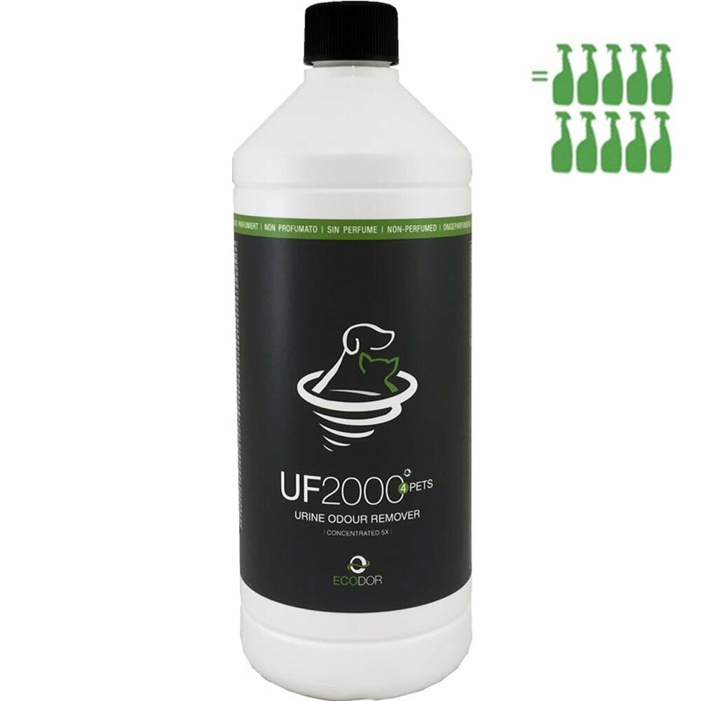 Ecodor UF2000 odstranjevalec urina - 5x koncentrat - 1l plastenka
