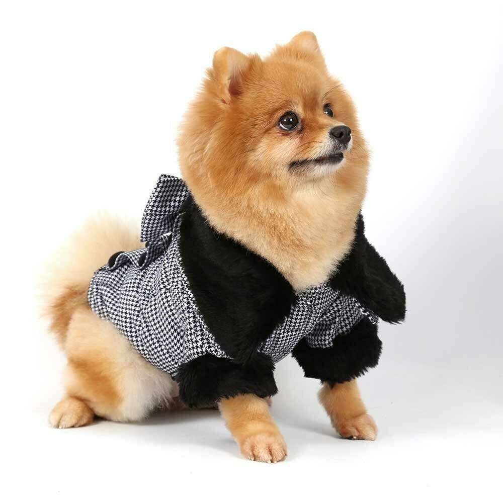 Klasik Style jakna za pse - črna DoggyDolly