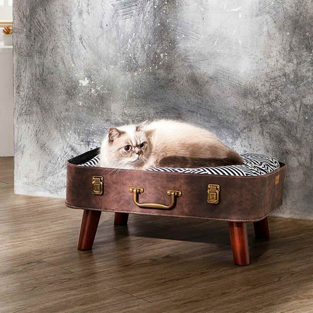 "Retro kovček" ležišče za pse in mačke