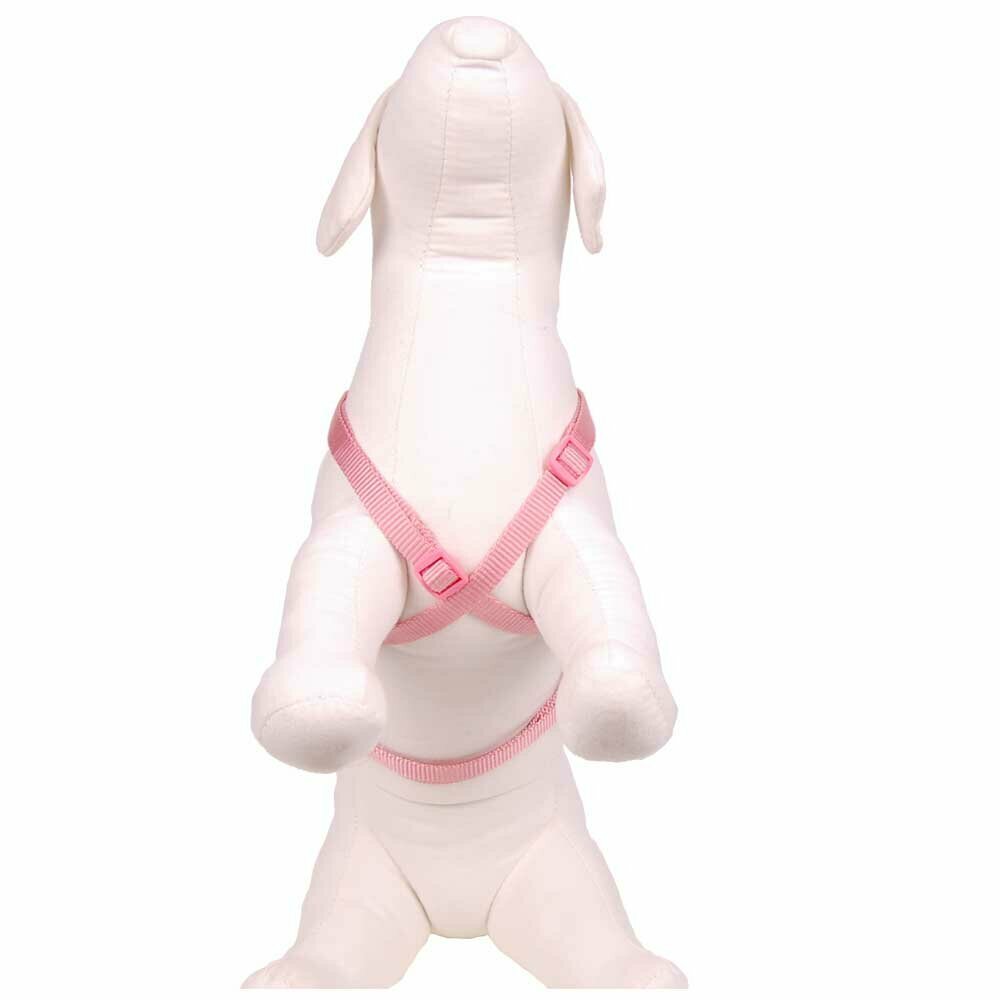 GogiPet® roza oprsnica z nahrbtnikom za psa - preprosto oblačenje