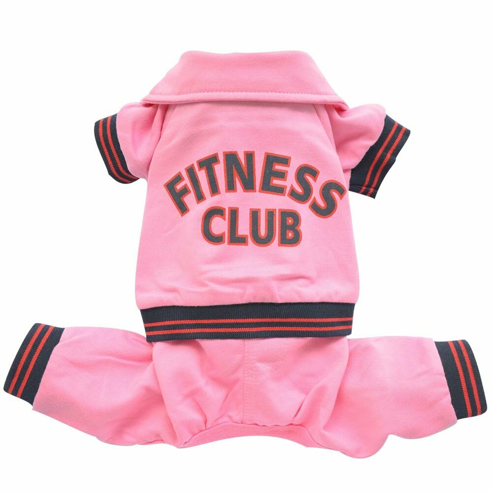 Športno oblačilo  za psa - Komplet "Fitness Club"  pink