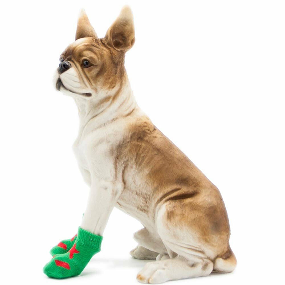 Pletene nogavice za psa "Rdeča Zvezda"