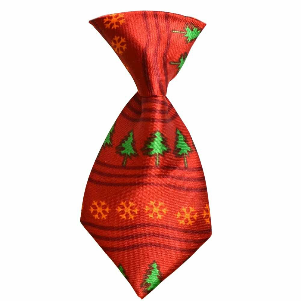 Božična kravata za pse Zelena smreka