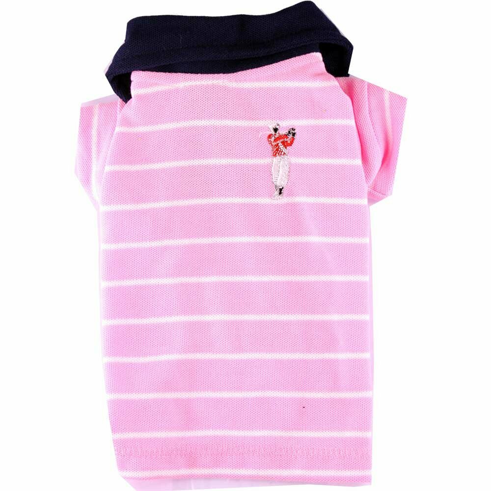 Polo majice Golf za velike pse - pink DoggyDolly