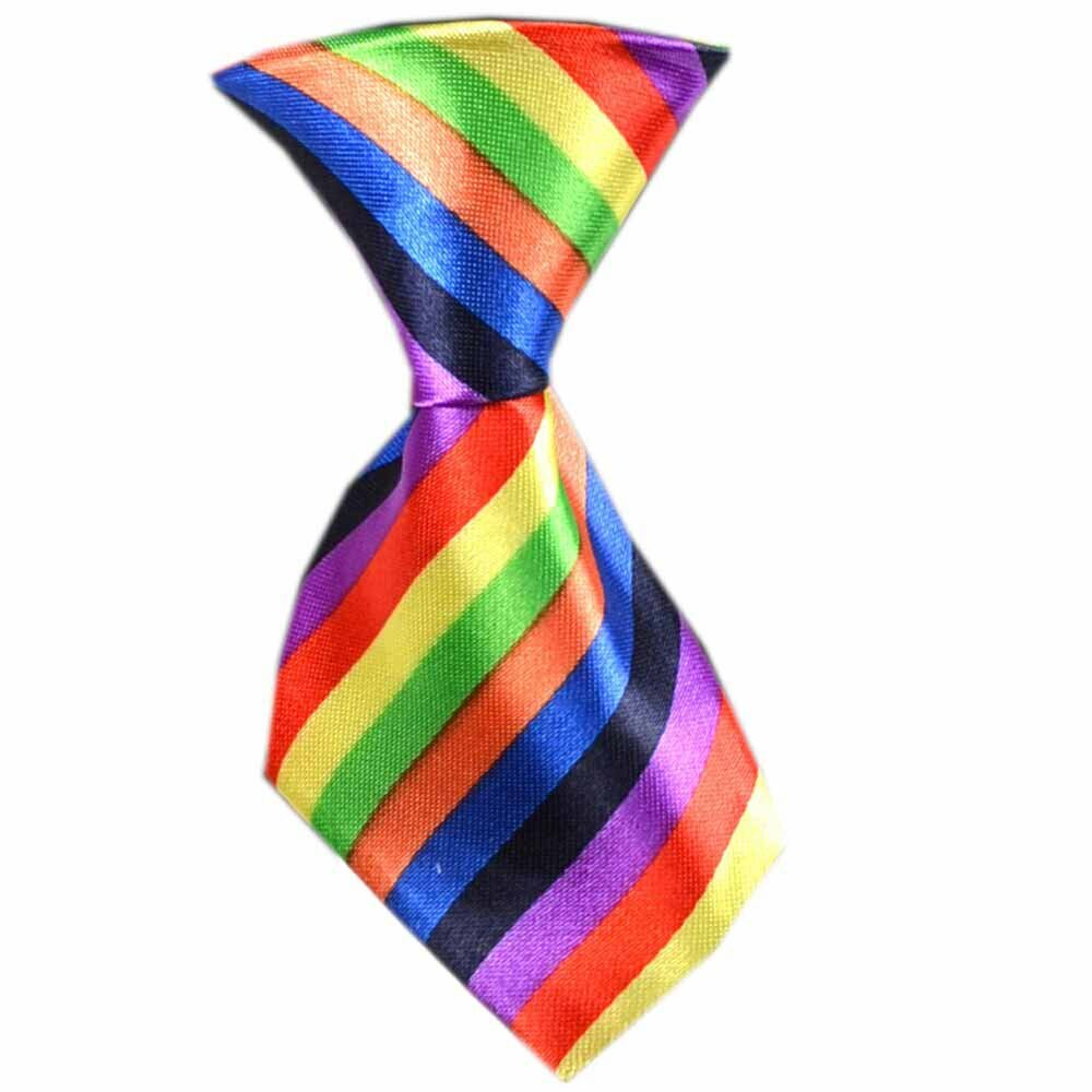 GogiPet kravate za pse "Jože" - mavrične barve