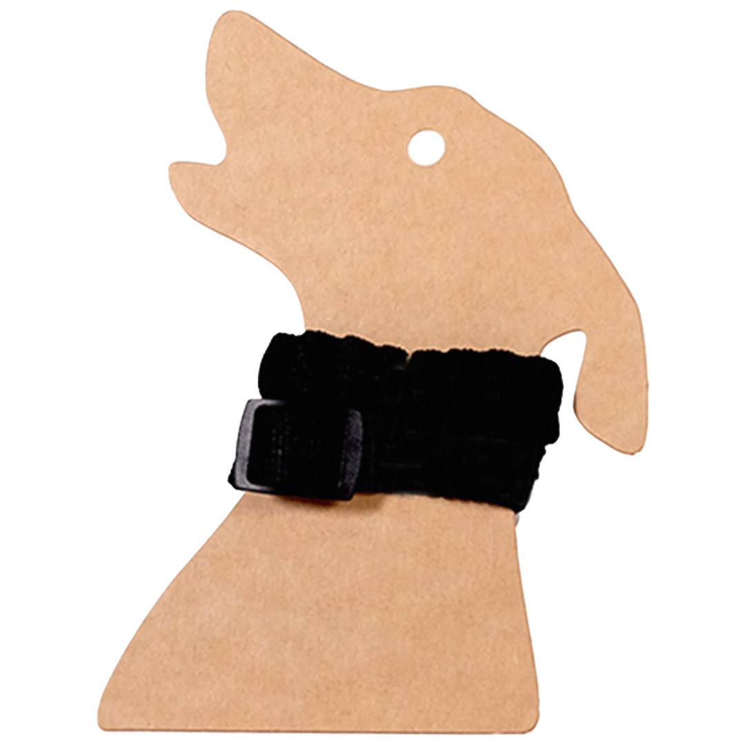 Udobno vodenje psa - črn, raztegljiv podaljšek za pasji povodec
