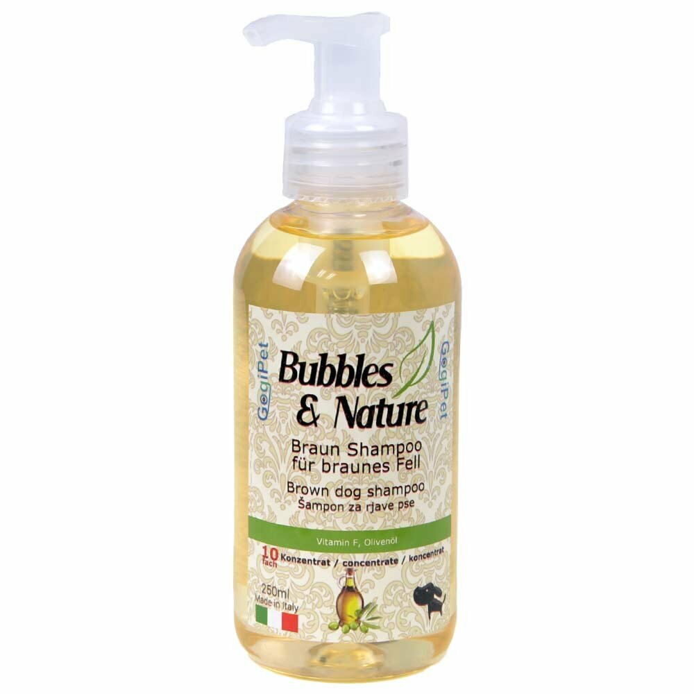 Bubbles & Nature naravni šampon za rjave pse