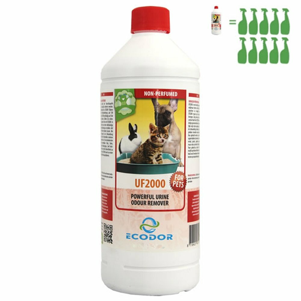 Ecodor UF2000 odstranjevalec urina - 5x koncentrat 