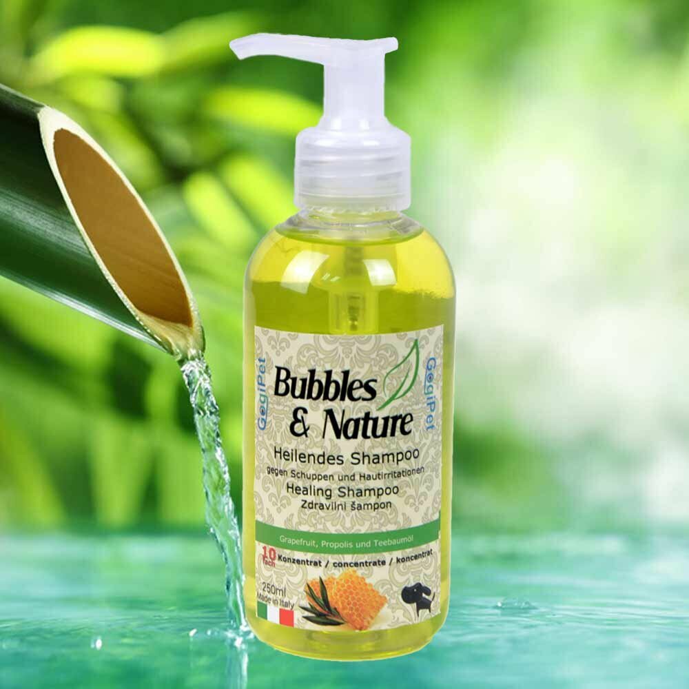Bubbles & Nature zdravilni šampon za pse z čajevcem - kolekcija GogiPet