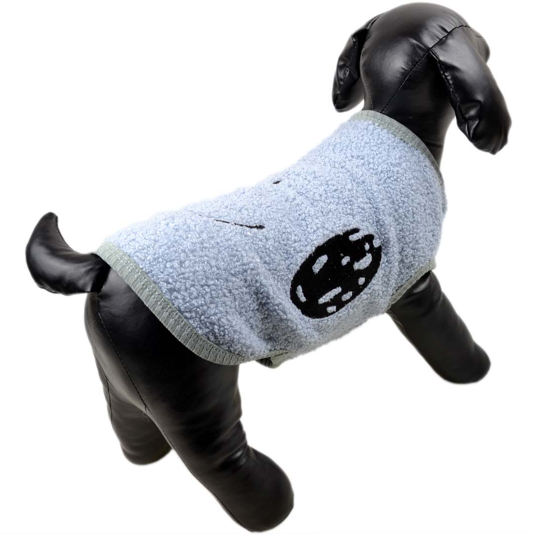 Pulover za pse "Smeško" - modra barva