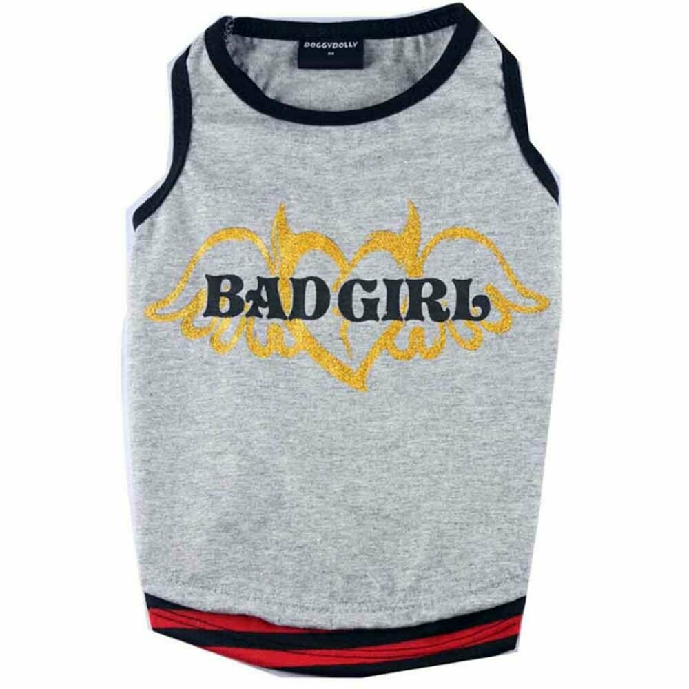 Bad Girl majice brez rokavov - sive