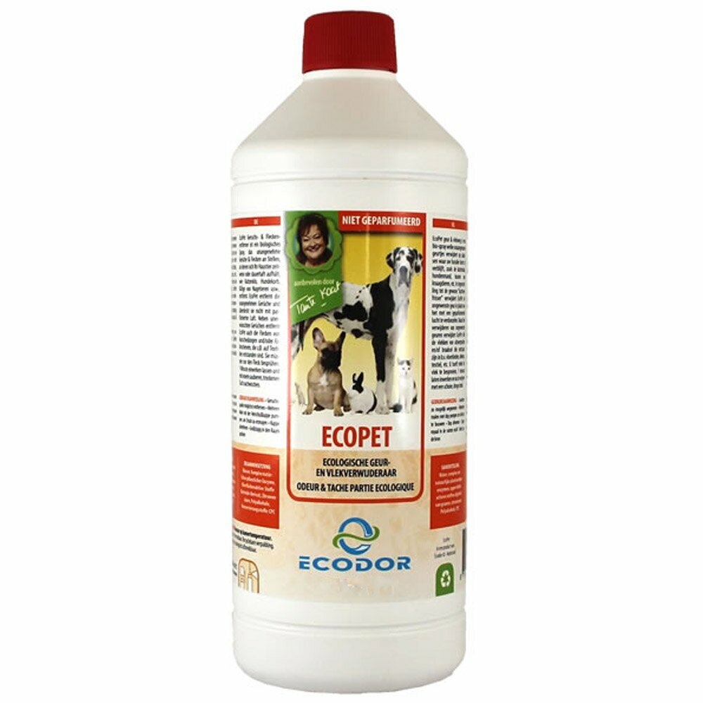 EcoPet 1 l dodatno polnilo - odstranjevalec smradu in madežev živali