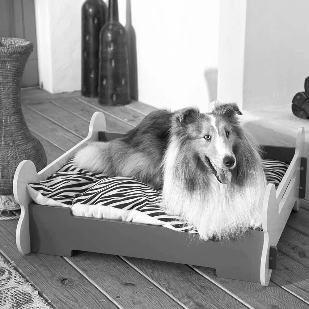 Ležipšča za pse izdelana iz lesa