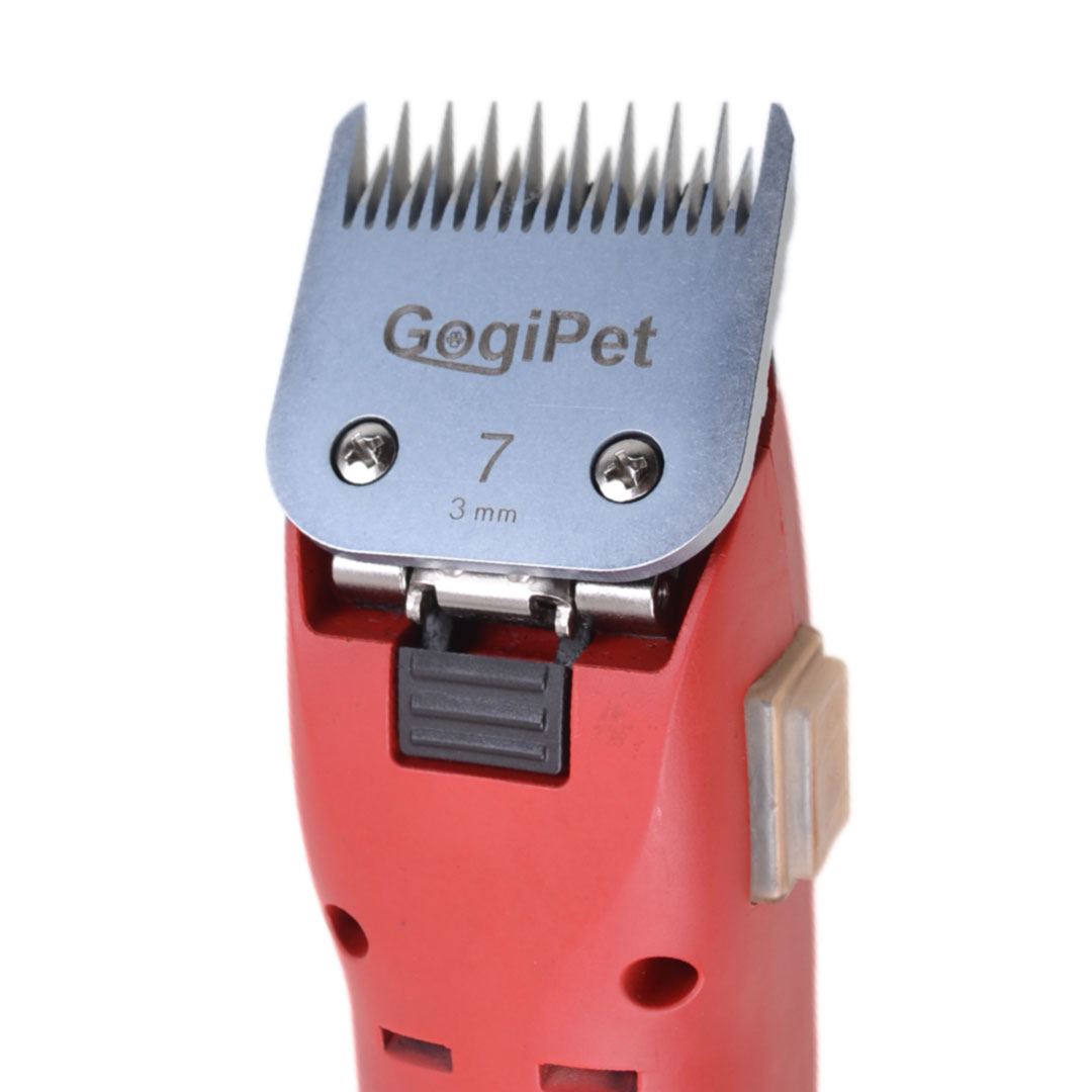 GogiPet Clip ali Snap On nastavek Size 7 - 3 mm za strojčke GogiPet, Wahl, Heiniger, Oster, Andis, Moser idr.
