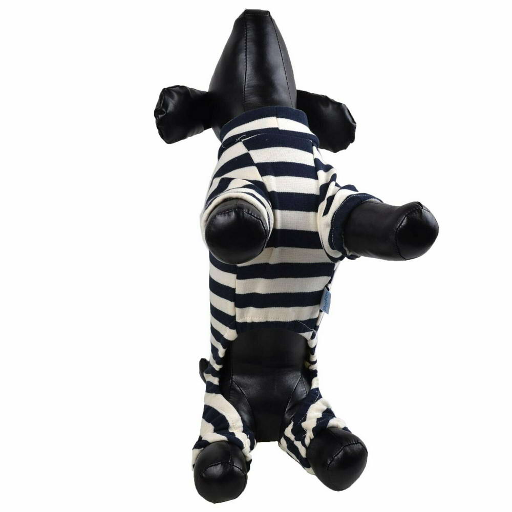 Pižama - športni komplet za psa "Body Fit" - modra barva