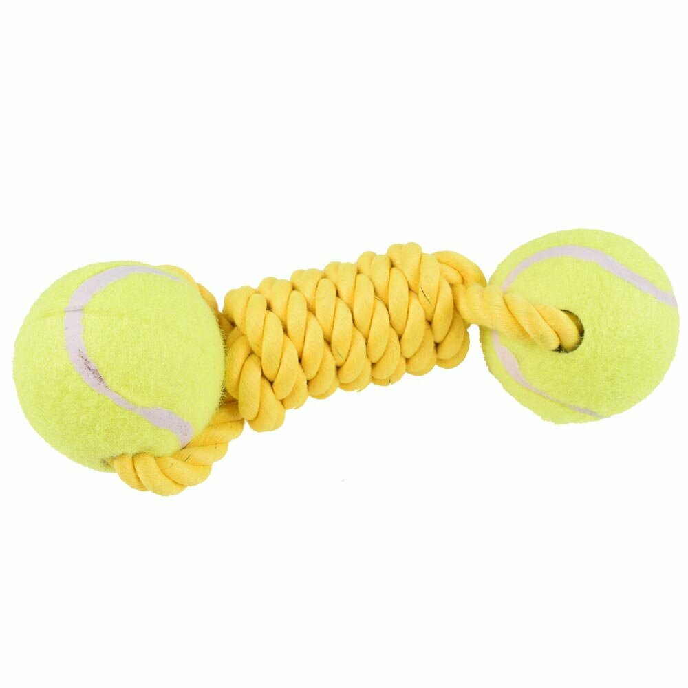 Žogi z vrvjo za grizenje - GogiPet igrača za pse