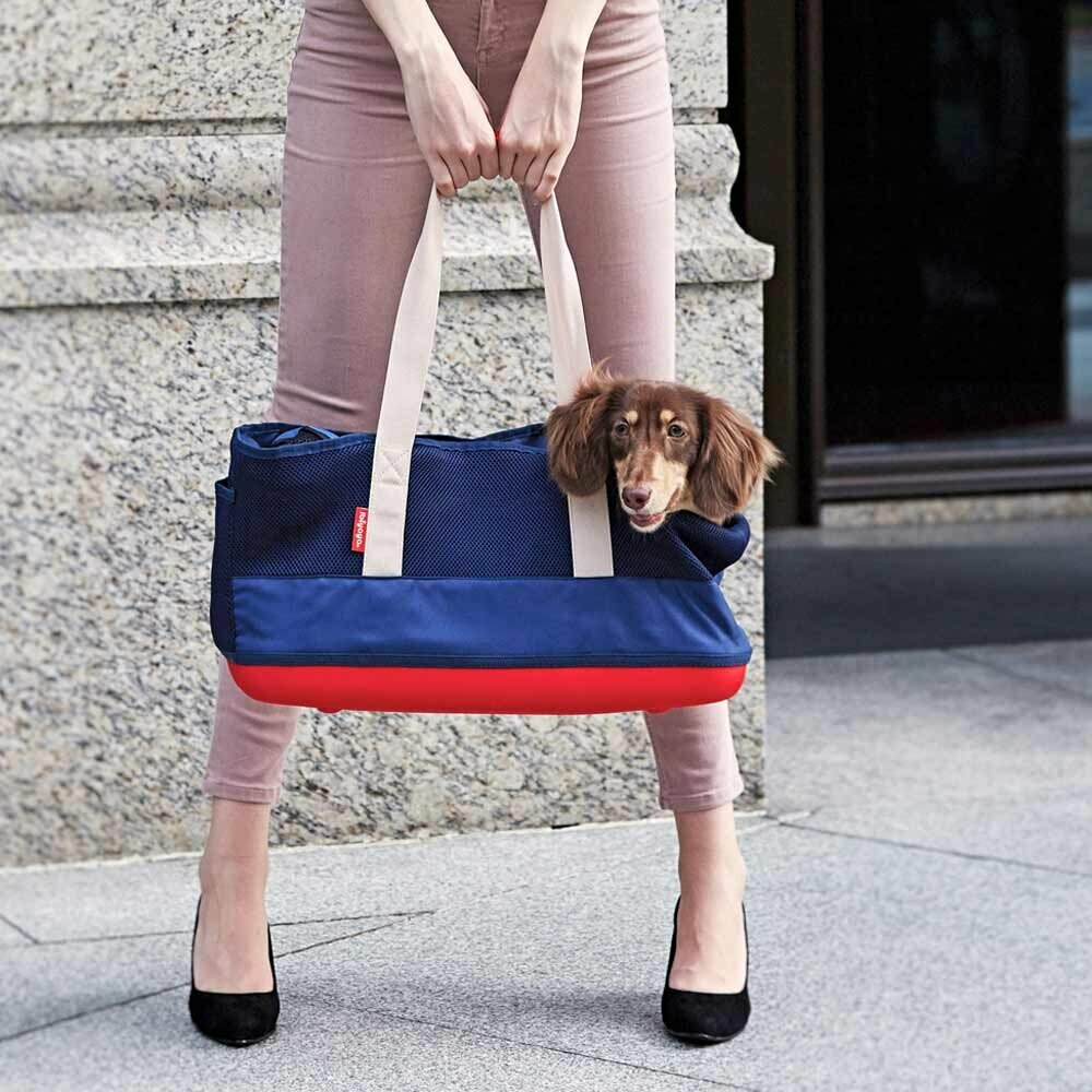 Atraktivna torba za pse - model "Jazbečar"