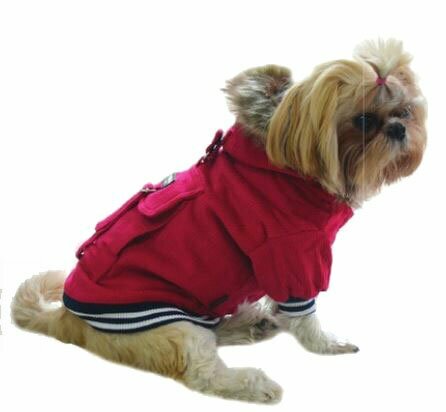 Žametna jakna za pse - DoggyDolly W082