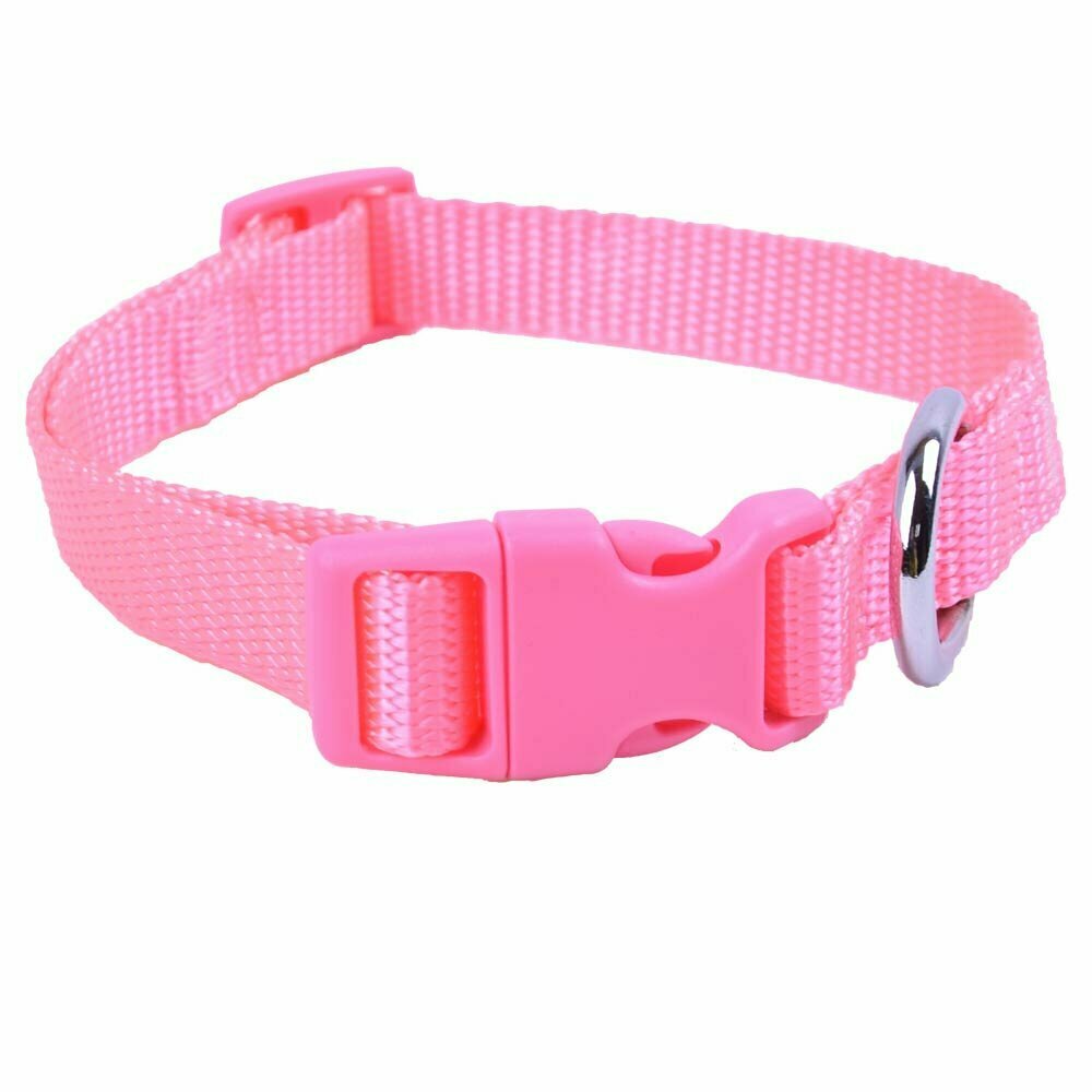 GogiPet® ovratnica za psa - rožnata barva