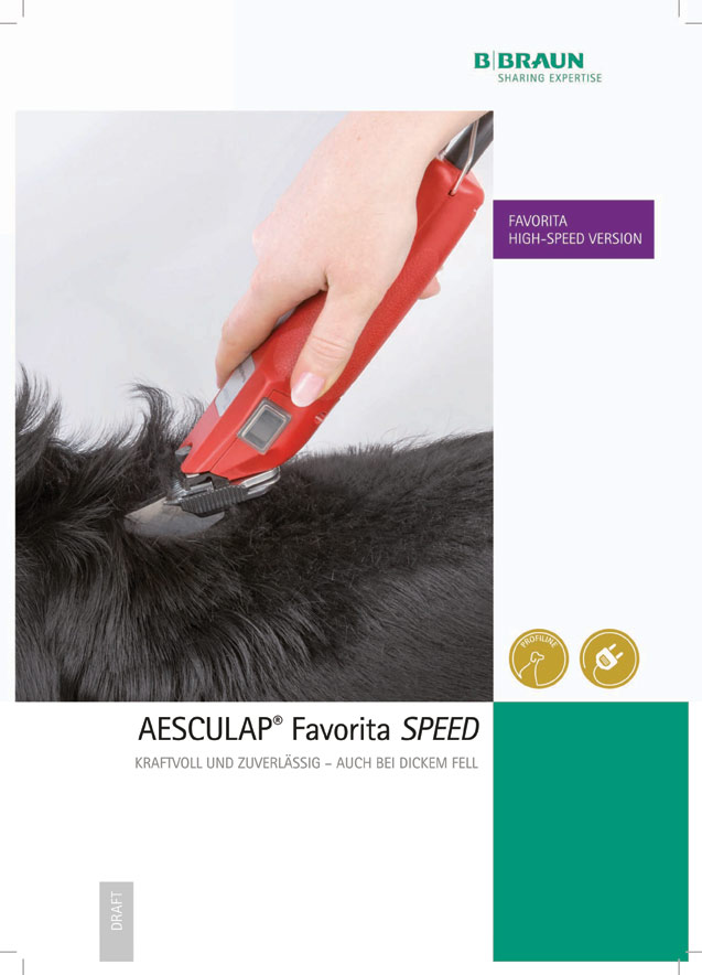Brošura Aesculap Favorita Speed