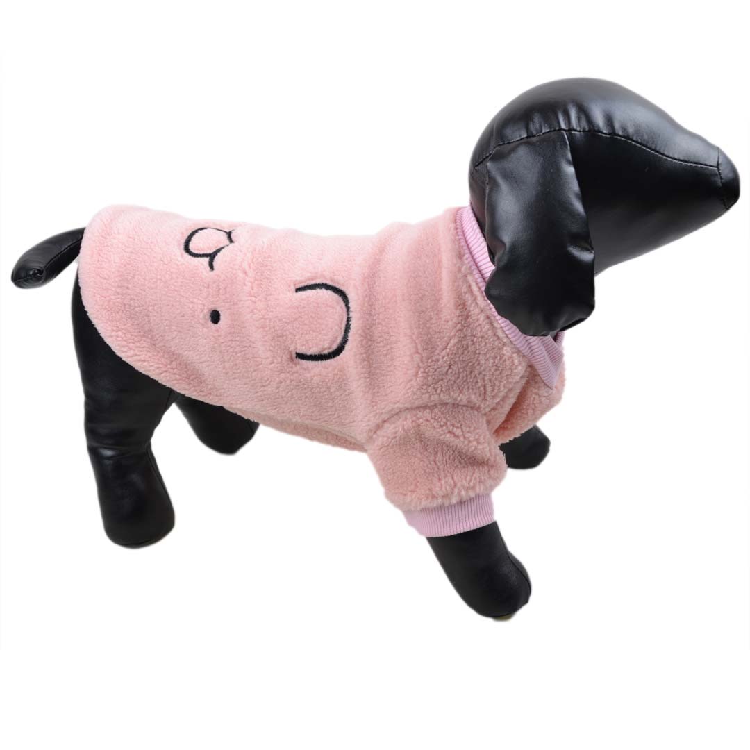 Pulover za pse "Bunny" - rožnata barva
