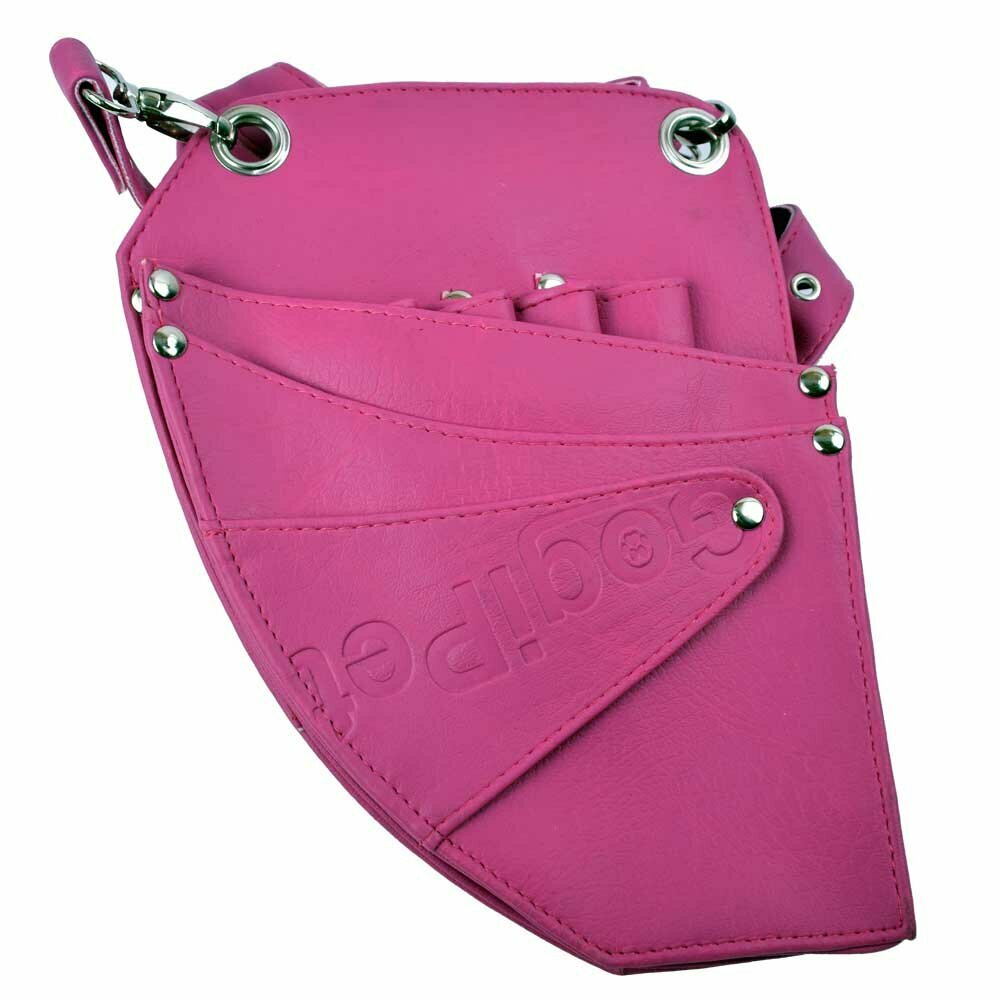 GogiPet® frizerska torbica za škarje - pink barva