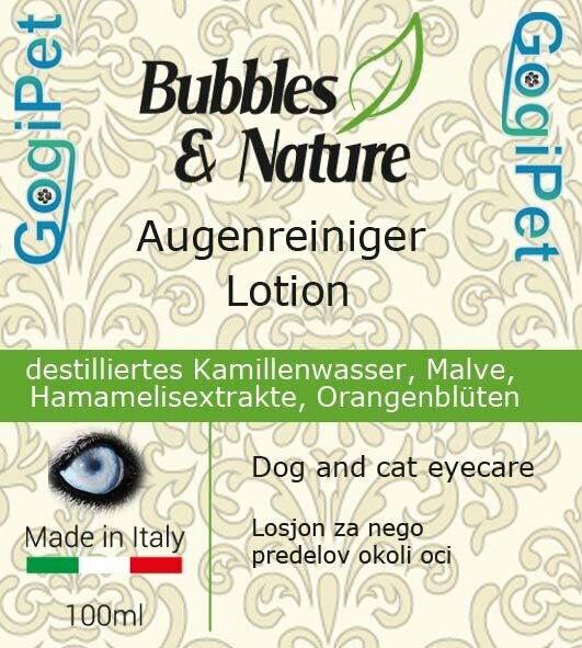 Bubbles & Nature lBubbles & Nature losjon za nego oči in odstranjevanje obarvanosti dlake